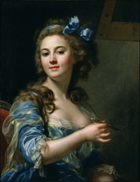 Autoportrait de Marie-Gabrielle Capet