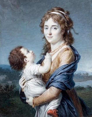 Marie-Gabrielle Capet, Portrait de la baronne Dannery