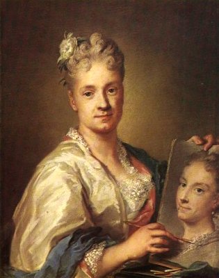 Rosalba Carriera, Autoportrait avec portrait de sa soeur