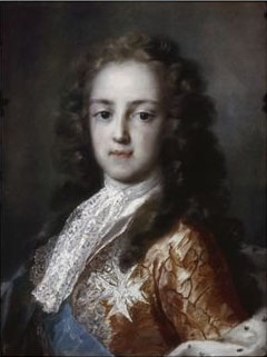 Rosalba Carriera, Louis XV