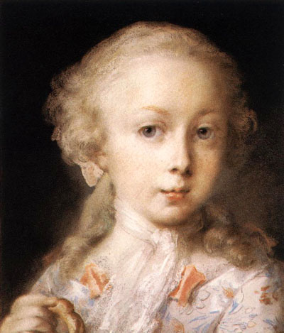 Rosalba Carriera, Jeune fille de la famille Leblond