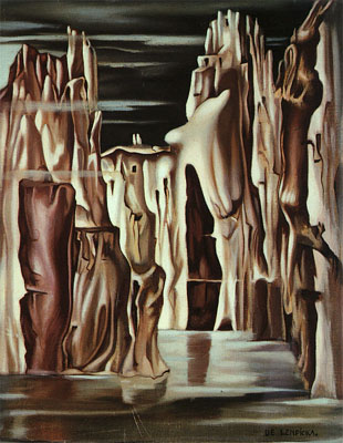 Tamara de Lempicka, Paysage surréaliste