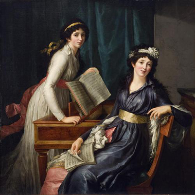 Pauline Auzou - Deux femmes jouant de la musique