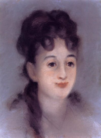 Édouard Manet, Portrait de Eva Gonzalès