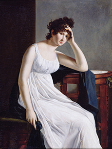 Constance Mayer, Autoportrait