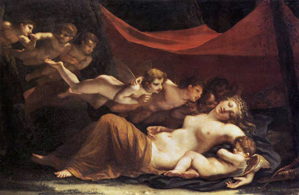 Constance Mayer, Le someil de Vénus et Cupidon