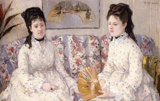 Berthe Morisot, Deux soeurs sur un canapé