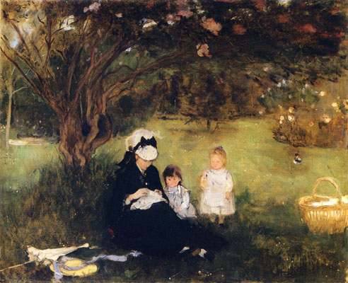 Berthe Morisot, Les lilas à Maurecourt