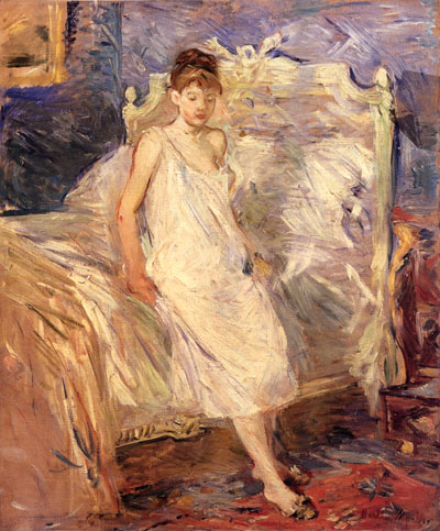 Berthe Morisot, Le lever