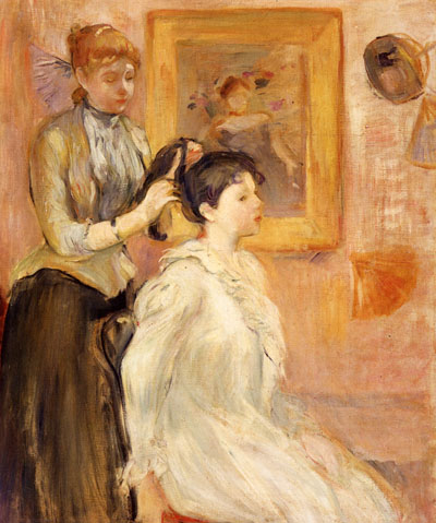 Berthe Morisot, La coiffure
