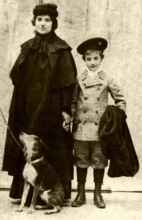 Suzanne Valadon et son fils Maurice