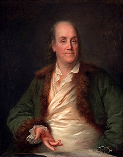 Rosalie Filleul, Benjamin Franklin
