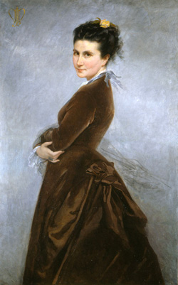 Nélie Jacquemart, Autoportrait