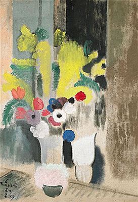 Zoum Walter, Anémones et mimosas