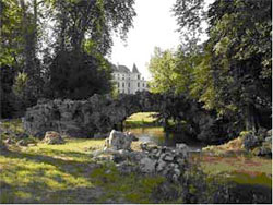 Le parc du château de Méréville