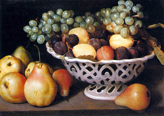 Fede Galizia, Panier de fruits