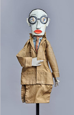 Marie Vassilieff - L'architecte pour la pièce Le château du roi