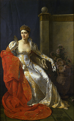 Marie Guilhelmine Benoist, Portrait de Elisa Bonaparte, grande duchesse de Toscane