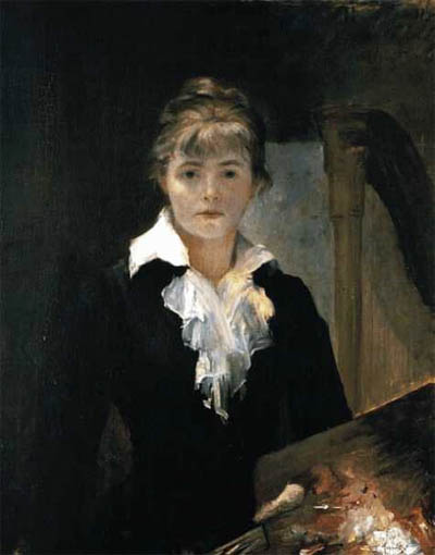 Marie Konstantinovna Bashkirtseff, Autoportrait à la palette