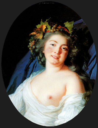 Elisabeth Vigée Lebrun, Lady Hamilton en bacchante