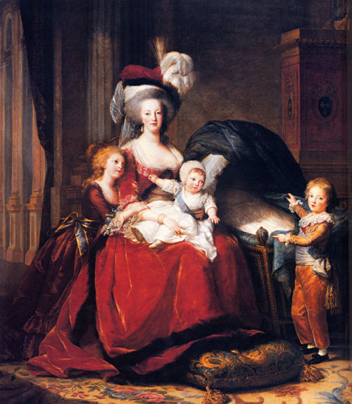 Elisabeth Vigée Lebrun, Marie Antoinette et ses enfants