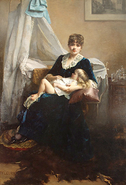 Fanny Fleury, Bébé dort