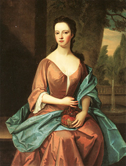 Maria Verelst, Portrait de Caroline Lowndes